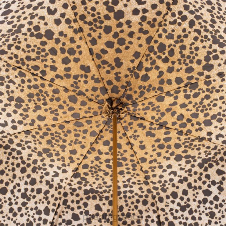 ομπρέλα | PASOTTI 189 1411-61 α - ομπρέλα με καφέ στίγματα διπλό ύφασμα 2N6B8429 για άνδρες και γυναίκες